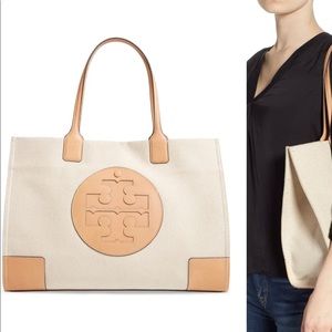 Tory Burch Ella Canvas Tote